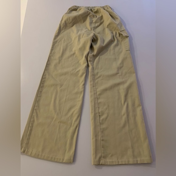 VINTAGE 1970’s Maternity Pants Khaki - No tags-see measurements- Sm/Med size - Picture 6 of 9